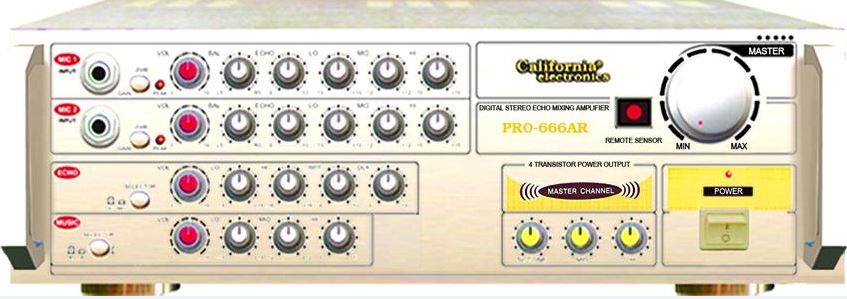 amply karaoke pro 666AR